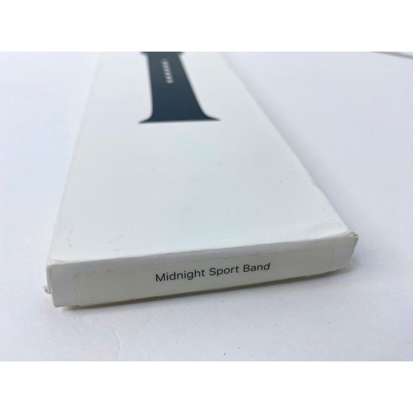 Apple Sport Band for Watch Series 7 - Midnight, Size M/L  (45mm) - Picture 5 of 16